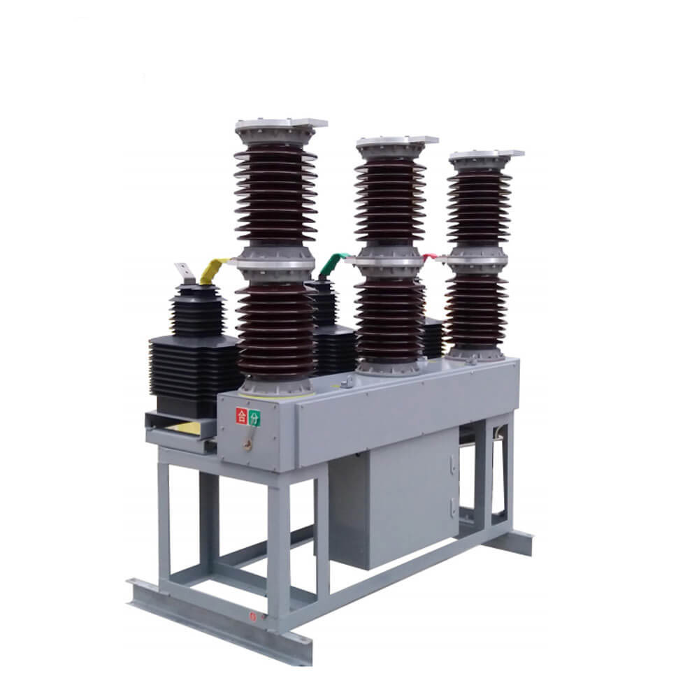 ZW7-40.5KV високо напрежение 3 полюса 35kV H.V. Прекъсвач на вакуумна верига на открито